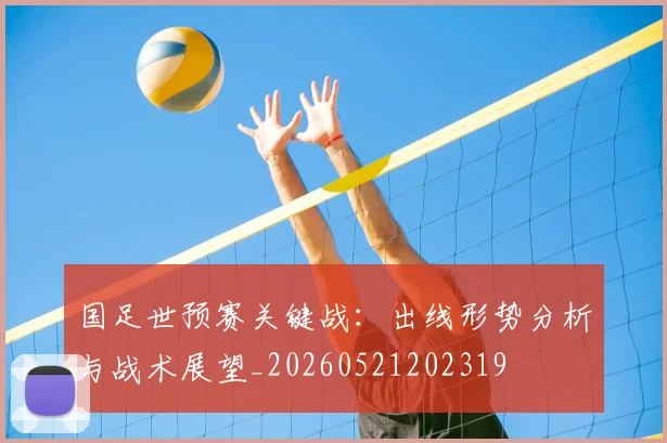 国足世预赛关键战：出线形势分析与战术展望_20260521202319